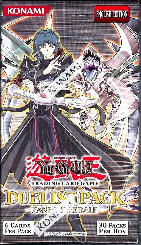 Duelist Pack: Zane Truesdale Booster Box [Unlimited Edition] - Duelist Pack 4: Zane Truesdale YuGiOh trading card