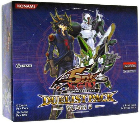 Duelist Pack: Yusei 3 Booster Box [1st Edition] - Duelist Pack 10: Yusei 3 YuGiOh trading card