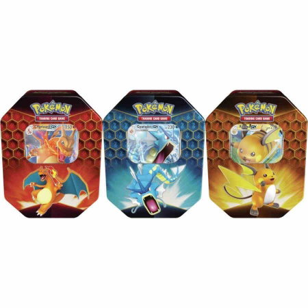 Hidden Fates Tin [Set of 3] - Hidden Fates Pokémon trading card