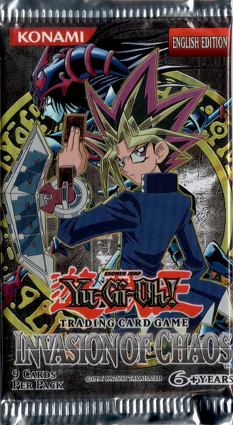 Invasion of Chaos Booster Pack - Worldwide English [Unlimited Edition] - Invasion of Chaos (Worldwide English) YuGiOh trading card