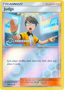 Judge (2019) - Professor Program Promos (PPP) #108/131 - Promo Pokémon Trading Card