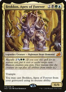 Brokkos, Apex of Forever - Promo Pack: Ikoria (PPIKO) #179p - Mythic Rare Magic: The Gathering Trading Card