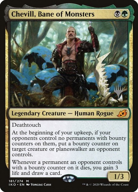 Chevill, Bane of Monsters - Promo Pack: Ikoria Magic: The Gathering trading card