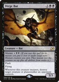 Dirge Bat - Promo Pack: Ikoria (PPIKO) #84p - Rare Magic: The Gathering Trading Card