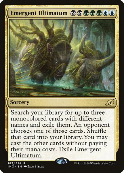 Emergent Ultimatum - Promo Pack: Ikoria Magic: The Gathering trading card