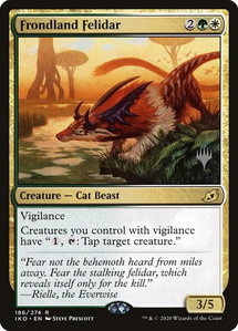 Frondland Felidar - Promo Pack: Ikoria (PPIKO) #186p - Rare Magic: The Gathering Trading Card