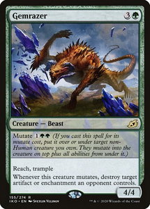 Gemrazer - Promo Pack: Ikoria (PPIKO) #155p - Rare Magic: The Gathering Trading Card