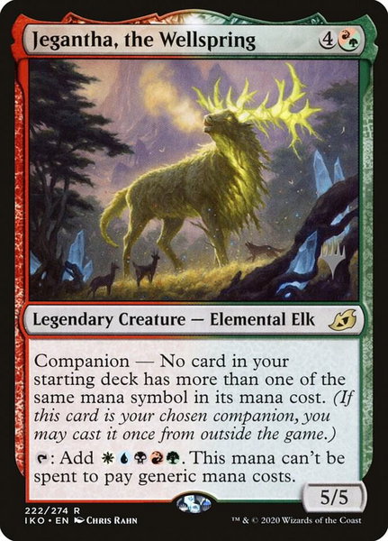 Jegantha, the Wellspring - Promo Pack: Ikoria Magic: The Gathering trading card
