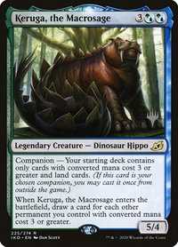 Keruga, the Macrosage - Promo Pack: Ikoria (PPIKO) #225p - Rare Magic: The Gathering Trading Card