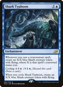 Shark Typhoon - Promo Pack: Ikoria (PPIKO) #67p - Rare Magic: The Gathering Trading Card