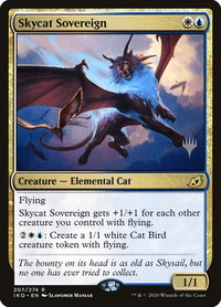 Skycat Sovereign - Promo Pack: Ikoria (PPIKO) #207p - Rare Magic: The Gathering Trading Card