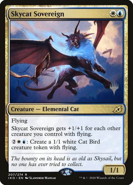 Skycat Sovereign - Promo Pack: Ikoria Magic: The Gathering trading card