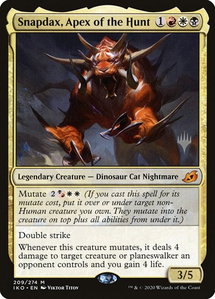 Snapdax, Apex of the Hunt - Promo Pack: Ikoria (PPIKO) #209p - Mythic Rare Magic: The Gathering Trading Card