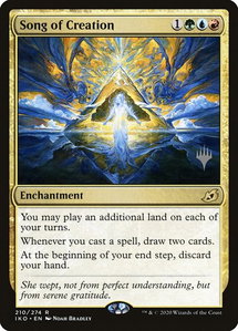 Song of Creation - Promo Pack: Ikoria (PPIKO) #210p - Rare Magic: The Gathering Trading Card