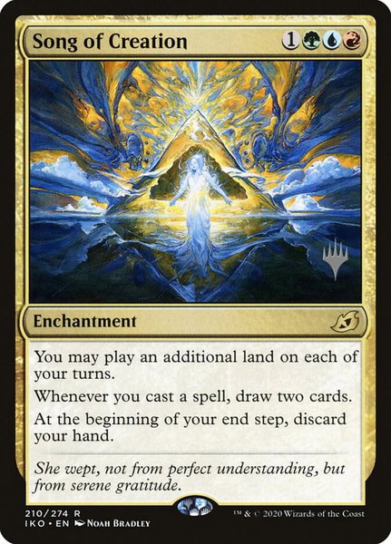 Song of Creation - Promo Pack: Ikoria Magic: The Gathering trading card