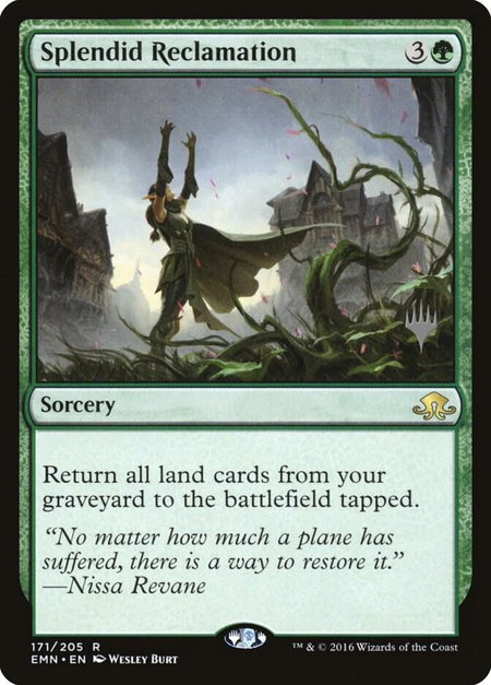 Splendid Reclamation - Promo Pack: Ikoria Magic: The Gathering trading card