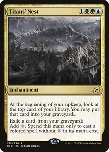 Titans' Nest - Promo Pack: Ikoria (PPIKO) #212p - Rare Magic: The Gathering Trading Card