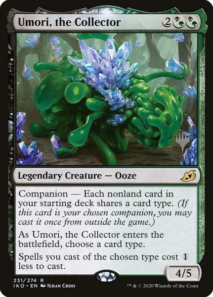 Umori, the Collector - Promo Pack: Ikoria Magic: The Gathering trading card