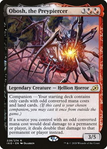 Obosh, the Preypiercer - Promo Pack: Ikoria (PPIKO) #228p - Rare Magic: The Gathering Trading Card