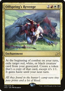 Offspring's Revenge - Promo Pack: Ikoria (PPIKO) #198p - Rare Magic: The Gathering Trading Card