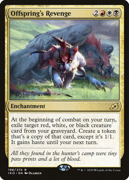Offspring's Revenge - Promo Pack: Ikoria Magic: The Gathering trading card
