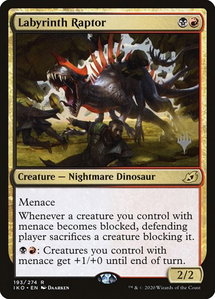 Labyrinth Raptor - Promo Pack: Ikoria (PPIKO) #193p - Rare Magic: The Gathering Trading Card