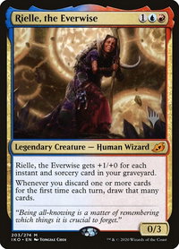 Rielle, the Everwise - Promo Pack: Ikoria (PPIKO) #203p - Mythic Magic: The Gathering Trading Card