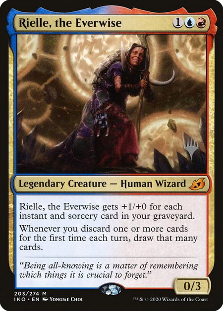Rielle, the Everwise - Promo Pack: Ikoria Magic: The Gathering trading card