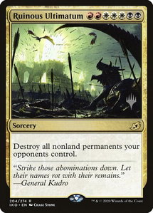 Ruinous Ultimatum - Promo Pack: Ikoria (PPIKO) #204p - Rare Magic: The Gathering Trading Card