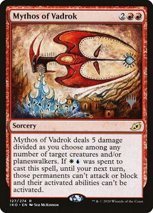 Mythos of Vadrok - Promo Pack: Ikoria (PPIKO) #127p - Rare Magic: The Gathering Trading Card
