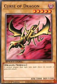 Curse of Dragon - Speed Duel Decks: Match of the Millennium (SS04) #SS04-ENA03 - Common / Short Print YuGiOh Trading Card