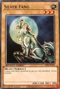 Silver Fang - Speed Duel Decks: Match of the Millennium (SS04) #SS04-ENA07 - Common / Short Print YuGiOh Trading Card