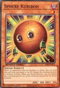Sphere Kuriboh - Speed Duel Decks: Match of the Millennium (SS04) #SS04-ENA15 - Common / Short Print YuGiOh Trading Card