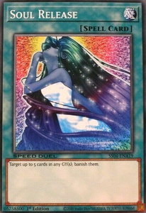Soul Release - Speed Duel Decks: Match of the Millennium (SS04) #SS04-ENA19 - Common / Short Print YuGiOh Trading Card