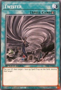 Twister - Speed Duel Decks: Match of the Millennium (SS04) #SS04-ENA22 - Common / Short Print YuGiOh Trading Card