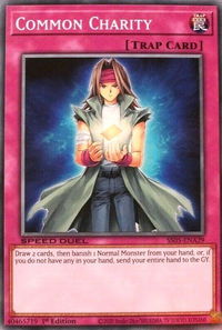 Common Charity - Speed Duel Decks: Twisted Nightmares (SS05) #SS05-ENA29 - Common / Short Print YuGiOh Trading Card