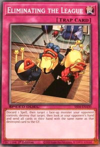 Eliminating the League - Speed Duel Decks: Match of the Millennium (SS04) #SS04-ENA30 - Common / Short Print YuGiOh Trading Card