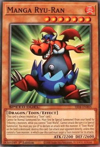 Manga Ryu-Ran - Speed Duel Decks: Match of the Millennium (SS04) #SS04-ENB05 - Common / Short Print YuGiOh Trading Card