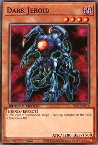 Dark Jeroid - Speed Duel Decks: Twisted Nightmares (SS05) #SS05-ENB18 - Common / Short Print YuGiOh Trading Card
