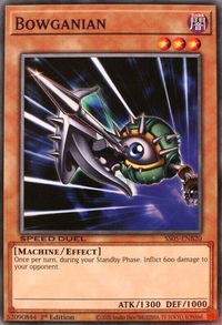 Bowganian - Speed Duel Decks: Twisted Nightmares (SS05) #SS05-ENB20 - Common / Short Print YuGiOh Trading Card