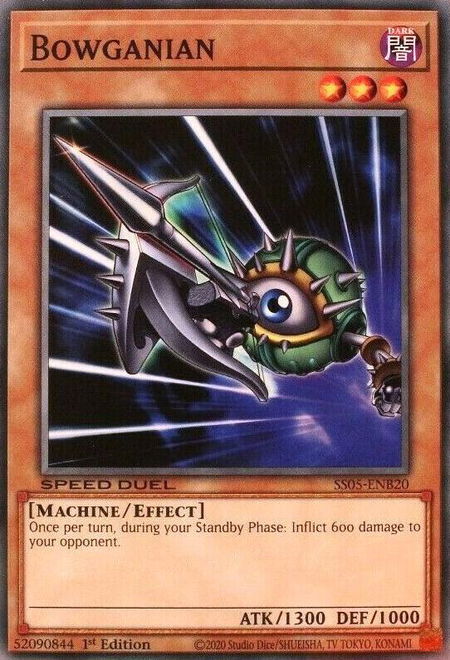 Bowganian - Speed Duel Decks: Twisted Nightmares YuGiOh trading card