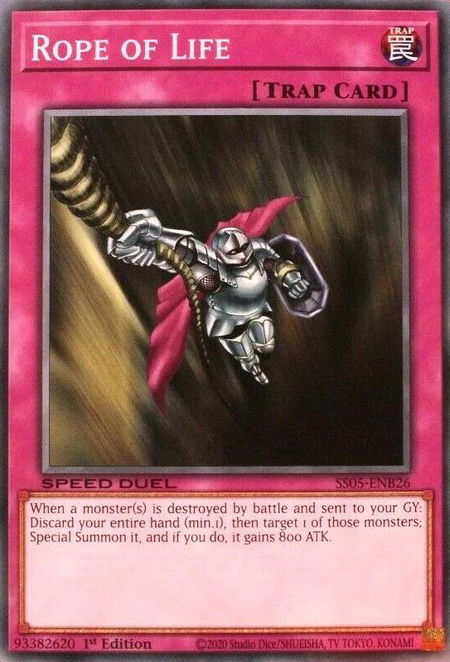 Rope of Life - Speed Duel Decks: Twisted Nightmares YuGiOh trading card