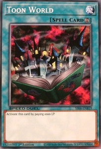 Toon World - Speed Duel Decks: Match of the Millennium (SS04) #SS04-ENB19 - Common / Short Print YuGiOh Trading Card