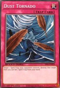 Dust Tornado - Speed Duel Decks: Match of the Millennium (SS04) #SS04-ENB26 - Common / Short Print YuGiOh Trading Card