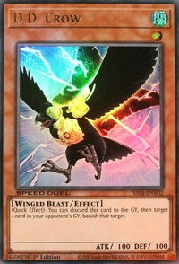 D.D. Crow - Speed Duel Decks: Match of the Millennium (SS04) #SS04-ENV02 - Ultra Rare YuGiOh Trading Card