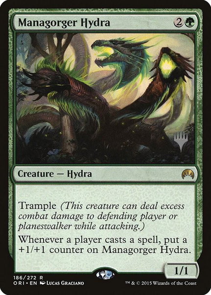 Managorger Hydra - Promo Pack: Ikoria Magic: The Gathering trading card