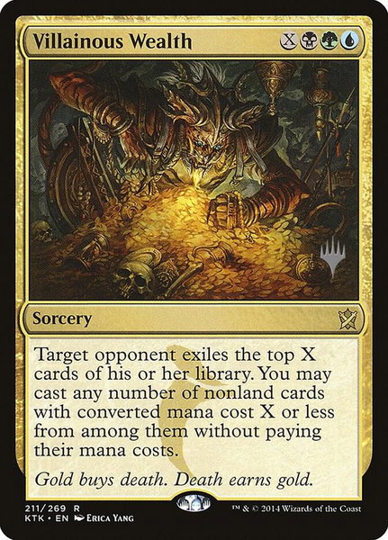 Villainous Wealth - Promo Pack: Ikoria Magic: The Gathering trading card