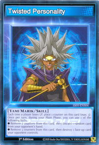 Twisted Personality - Speed Duel Decks: Twisted Nightmares (SS05) #SS05-ENS04 - Common / Short Print YuGiOh Trading Card