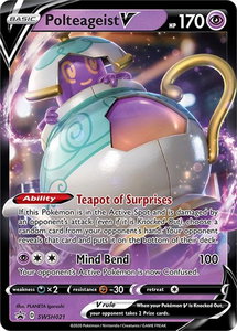 Polteageist V - SWSH021 - SWSH: Sword & Shield Promo Cards (SWSD) #SWSH021 - Promo Pokémon Trading Card