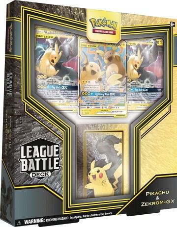 League Battle Decks [Pikachu & Zekrom GX] - Miscellaneous Cards & Products Pokémon trading card